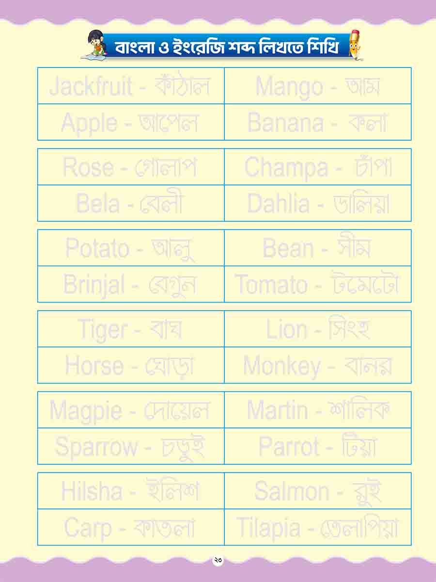 ম্যাজিক হ্যান্ডরাইটিং বুক একের ভিতর সব-৪ preview 8